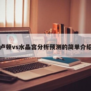 卢顿vs水晶宫分析预测的简单介绍